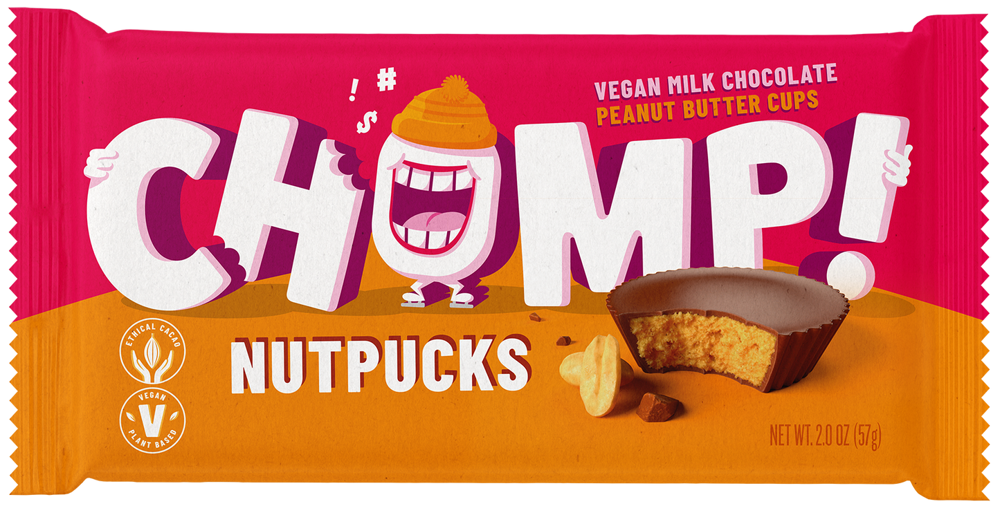 Chomp! Nutpucks Vegan Peanut Butter Cups (2 pack)