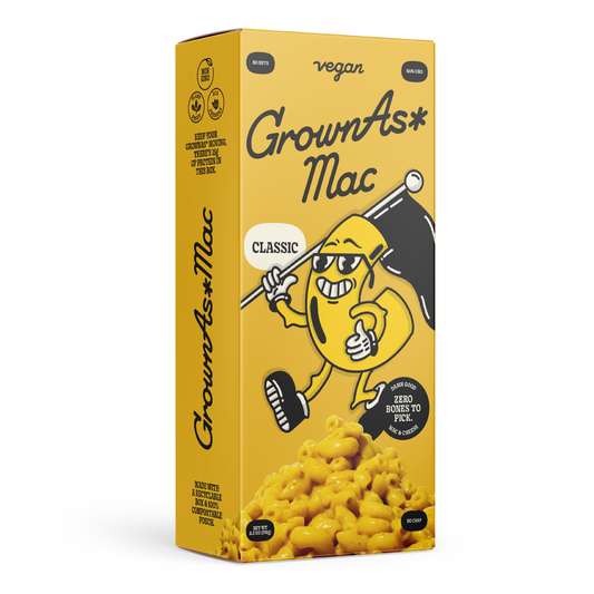 Vegan Mac & Cheese - Classic - GrownAs* Foods